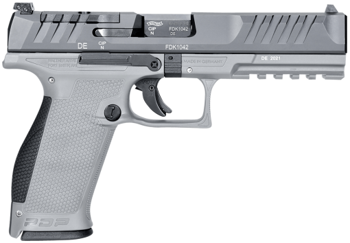 Walther PDP OR (Optics Ready) 9mm Pistol - Performance Duty Polymer Frame