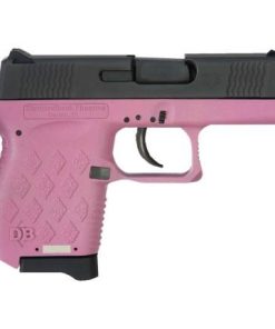 Diamondback DB9 9mm Luger 3-Inch Black and Pink Cerakote Pistol with 6+1 Round Capacity