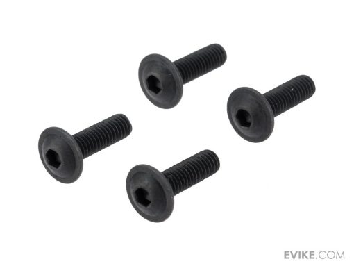 EPeS M4 AEG Motor Pistol Grip Screw Set - 10mm Length for Secure Airsoft Rifle Assembly