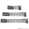 F-1 Firearms X7M AR-15 Contoured M-LOK Handguard - Lightweight Aluminum Free-Float Rail