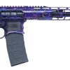 F1 Firearms BDRX-10 .308 Win Rifle with 16-Inch Barrel, Galaxy 2.0 Polished Finish, Angled Foregrip, and 10-Round Magazine