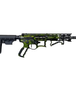 F1 BDRX-15 223 Wylde AR-15 Pistol with 7.5" Barrel, Tippmann Brace, XS7M Handguard, Green Galaxy Finish, 30-Round Magazine
