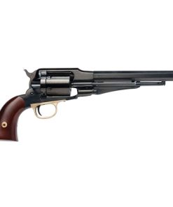 Cimarron Firearms 1858 New Model Army Revolver in .45 Long Colt with 8-Inch Barrel, Blued Finish, 6-Round Capacity, California Compliant