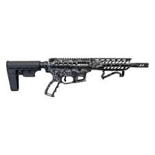 F-1 Firearms BDRX 9mm Pistol with 8.3" Barrel, Glock Compatibility, Tippman T5 Brace, and Nighthawk Camo Finish