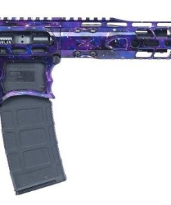 F1 Firearms BDRX-10 .308 Win Rifle with 16-Inch Barrel, Galaxy 2.0 Polished Finish, Angled Foregrip, and 10-Round Magazine