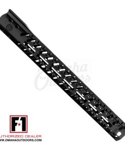 F1 Firearms M7M Miculek 15-Inch Handguard for AR-15 Rifles - Lightweight Aluminum Design