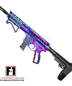 F1 Firearms UDP-9 Skeletonized Mermaid AR-9 Pistol 9mm 8.3" Barrel 17-Round